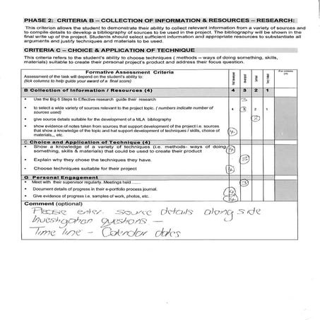 Personal Project Formative Assignment