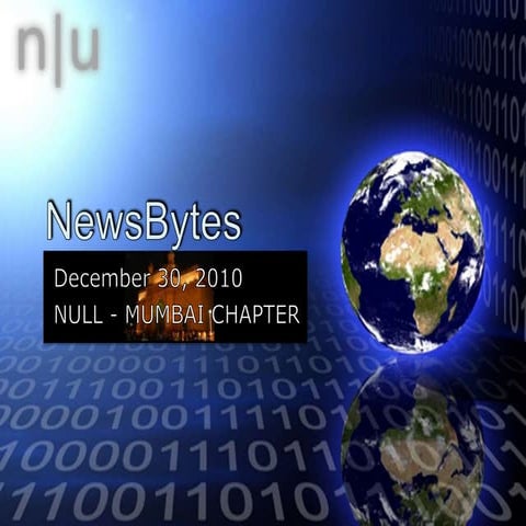 News Bytes - December 2010