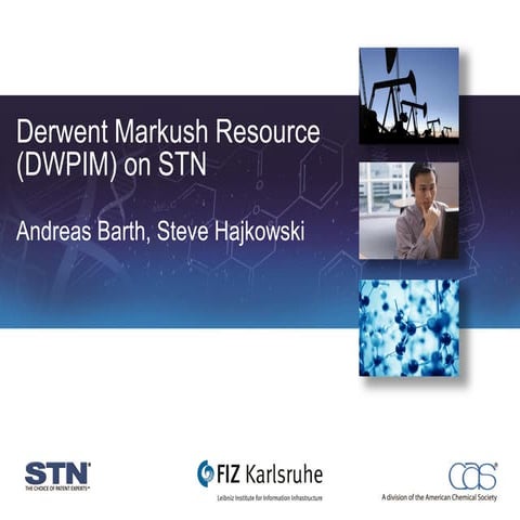 DWPI Markush Database on STN – A New Perspective for Searching Markush Struct...