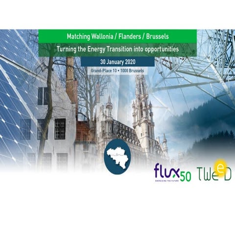 Matchmaking Belgian Energy Actors | Bruxelles - 30 janvier 2020