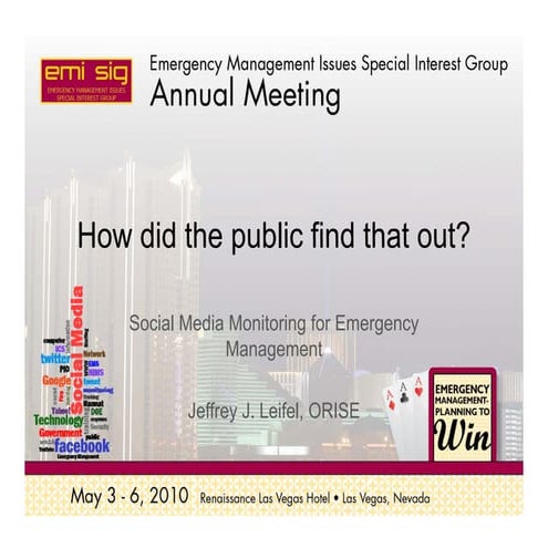 How did the public find that out?