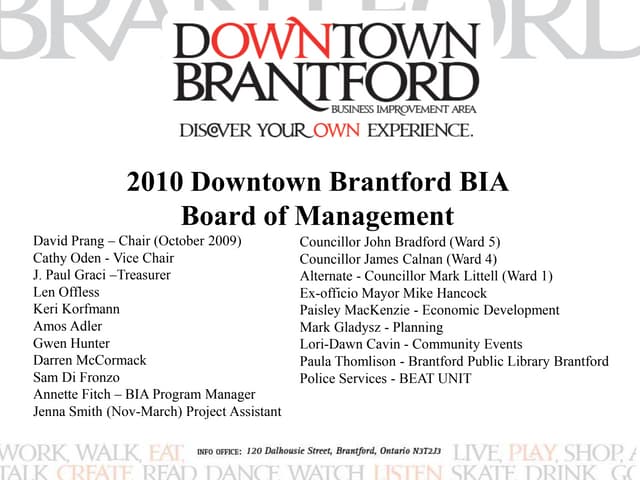2010 bia agm presentation