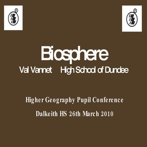 2010 Biosphere or 'What's this got to do with the price of fish?'