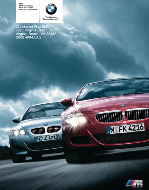 2010 Bmw M5 M6 Series Virginia Beach