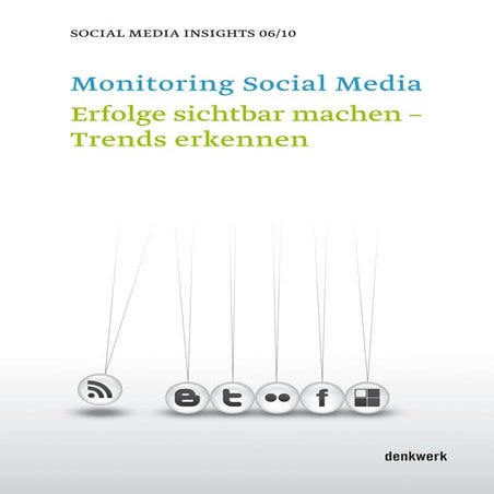 denkwerk Whitepaper: Monitoring Social Media. Erfolge sichtbar machen – Trends erkennen (Juni 2010)