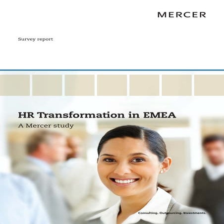2010 Emea Hr Transformation Survey Mercer Copy