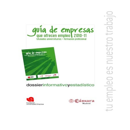 Dossier Guía de las Empresas que Ofrecen Empleo