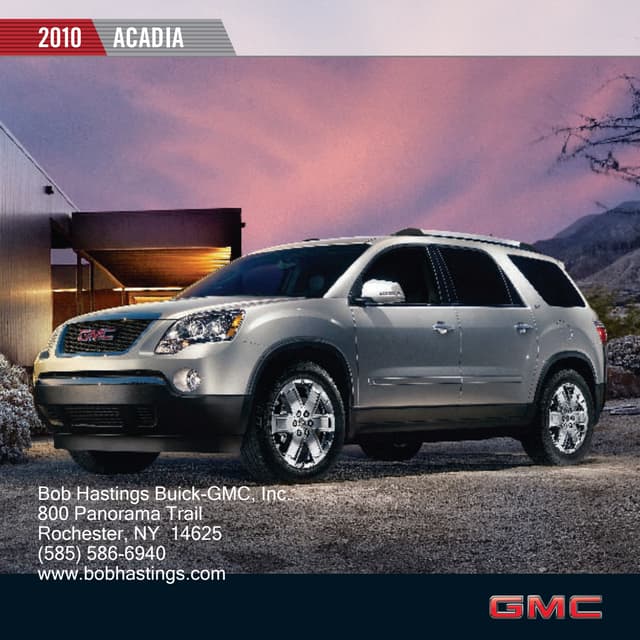 2010 GMC Acadia Ohio