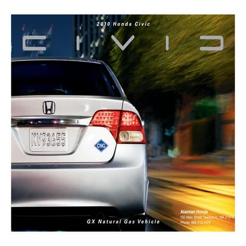 2010 Honda Civic GX Boston