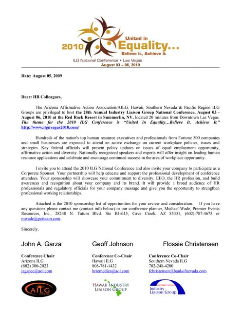 2010 Final Sponsor Level Letter Sayc