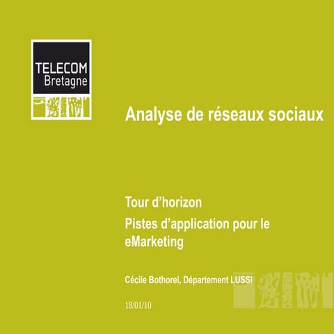 Analyse de Réseaux Sociaux Réels