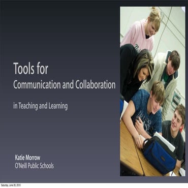 Communication and Collaboration Tools at ISTE Leadership Bootcamp 2010