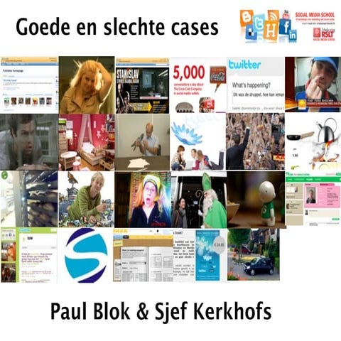 Lezing goede en slechte cases met Paul Blok