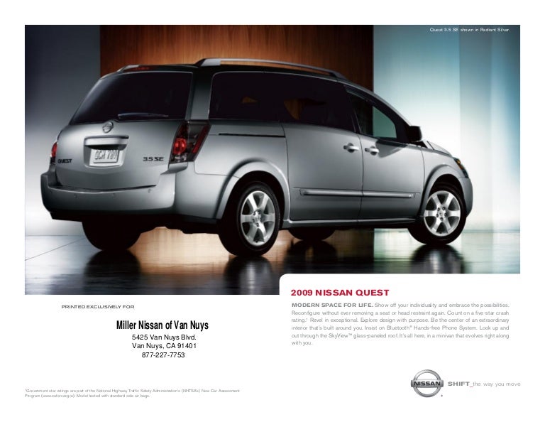 Nissan quest 2010