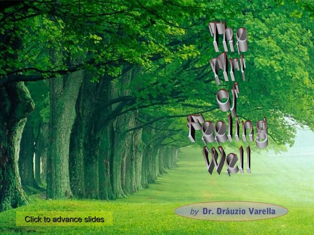 The Art Of Feeling Well