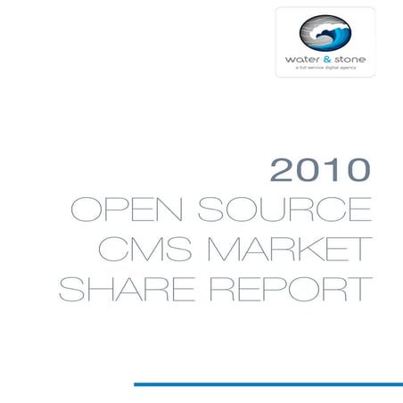 2010 Open Source CMS Market Share Report
