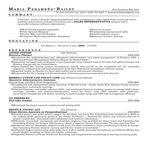 2010 panameno bailey resume-sales rep
