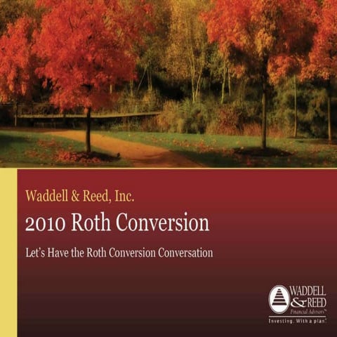 2010 Roth Conversion