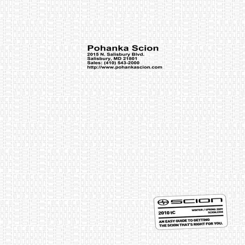 2010 Scion tC in Salisbury, MD