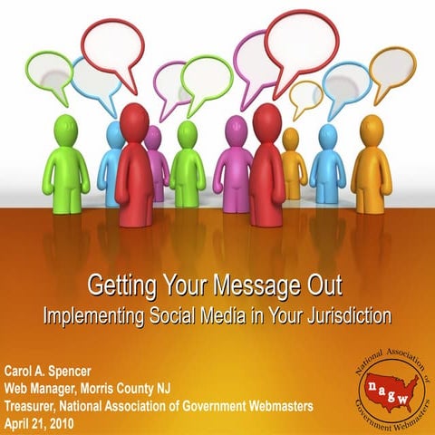 2010: NJ GMIS: Getting Your Message Out