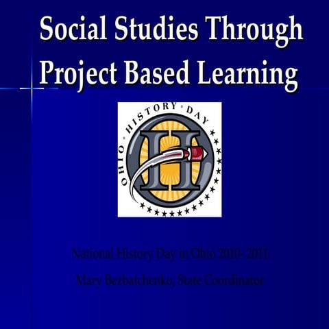 Creating Exhibits for NHD-OH | PPT