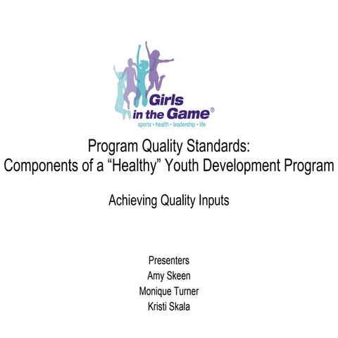 2010 urban soccer collaborative  achieving quality outputs