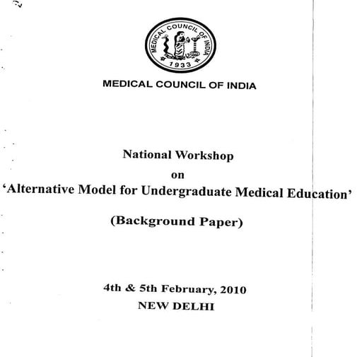 2010 vision background paper