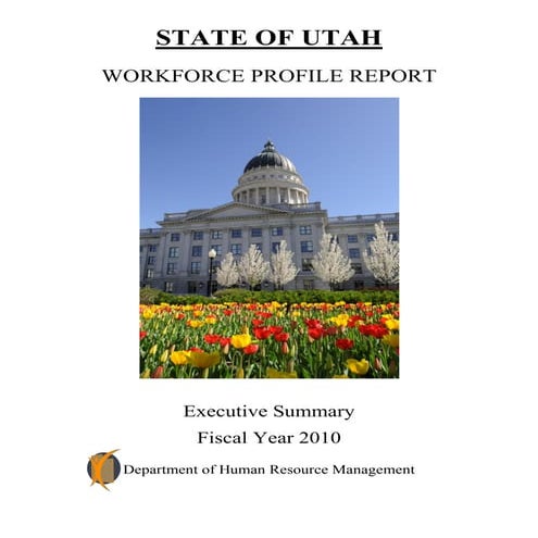 Utah 2010 Workforce Profile Report