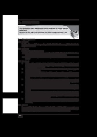 SBN INVENTARIOS - AFECTACION DE USO