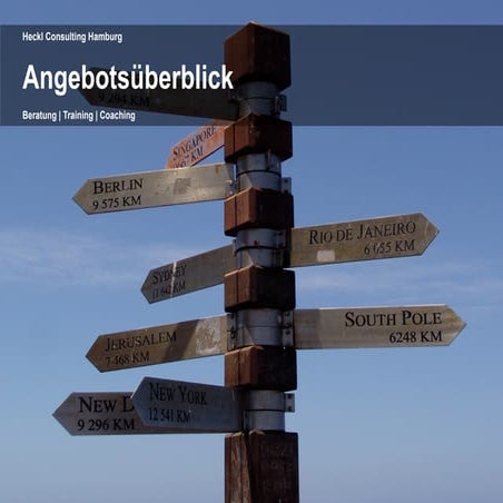 Heckl Consulting Hamburg Angebotsüberblick