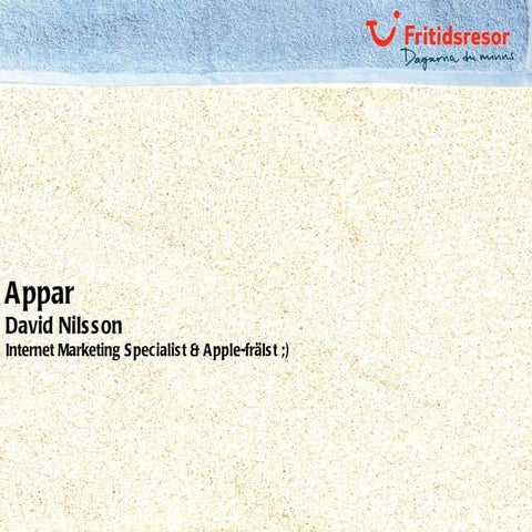 iPhone & Android appar