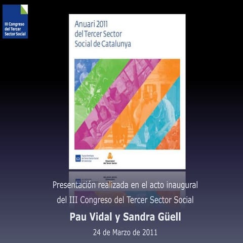 Anuario 2011 del Tercer Sector Social de Cataluña