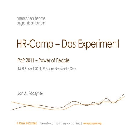 PoP 2011 – Power of People - Das HR-Camp