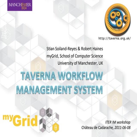 2011-06-08 Taverna workflow system