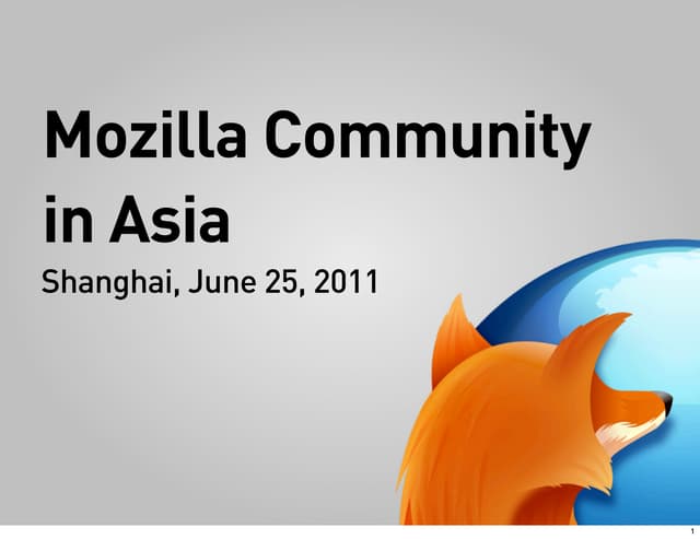 2011 06-Mozilla community health in Asia