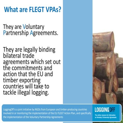 What are FLEGT VPAs | PPTX