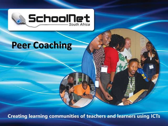 Omashani Naidoo: Peer coaching