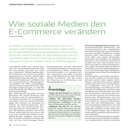 Wie soziale Medien den E-Commerce verändern