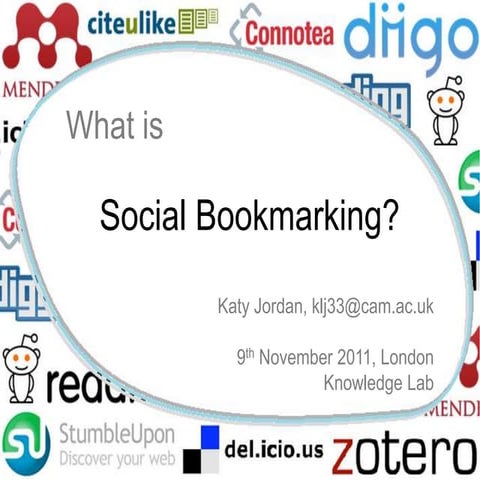 What is social bookmarking?