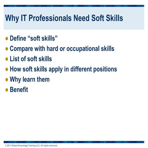2011-11 Why IT Professionals Need Soft Skills