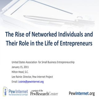 The Rise of Networked Individuals a...