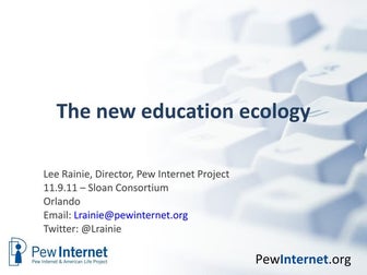 The new education ecology