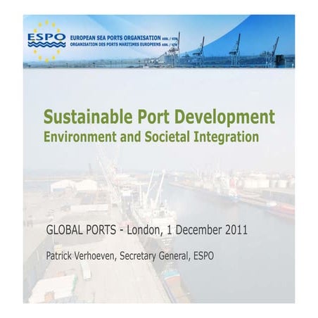 Sustainable Port Development Global Ports
