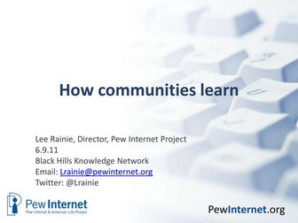 How Communities Learn
