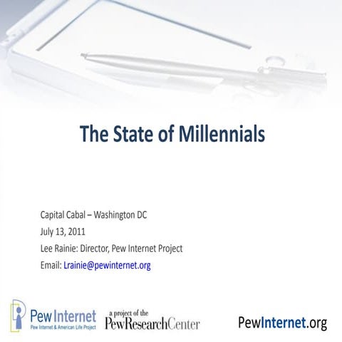 The State of Millennials