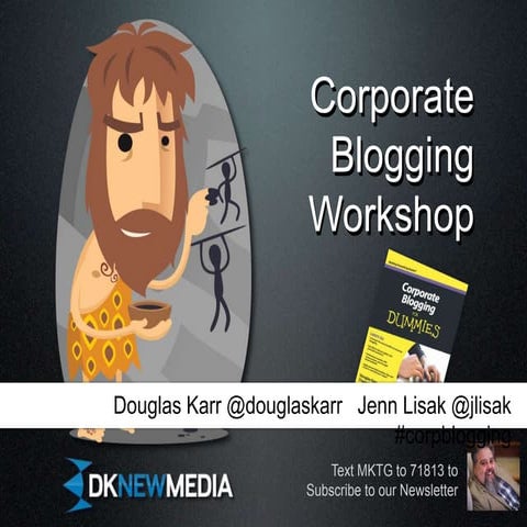 Corporate Blogging Workshop