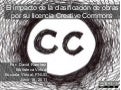 El impacto de la clasificación de obras por su licencia Creative Commons