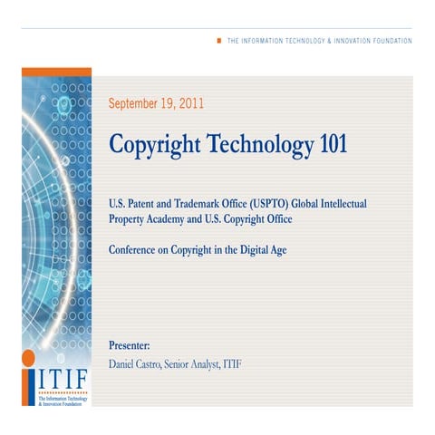Copyright Technology 101