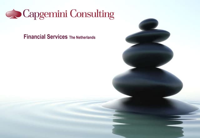 Overview of Financial Servics Capgemini Consulting