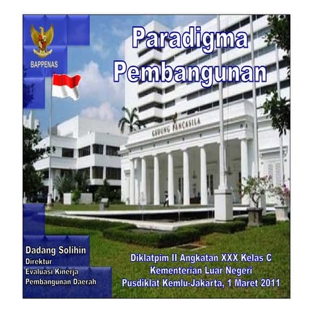 Paradigma Pembangunan